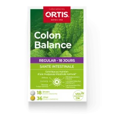 Colon Balance Regular - Côlon, ballonnements, gaz intestinaux - Laboratoires ORTIS