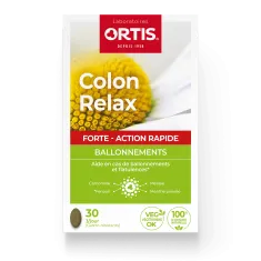 Colon Relax Forte - Ballonnement - Gaz intestinaux - Laboratoires ORTIS