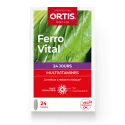 Ferro Vital - Vitamines et minéraux - Laboratoires ORTIS