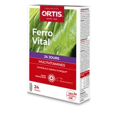 Ferro Vital - Vitamines et minéraux - Laboratoires ORTIS