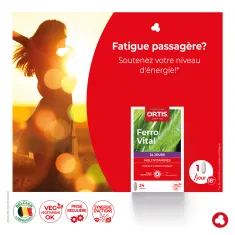 Ferro Vital - Vitamines et minéraux - Laboratoires ORTIS