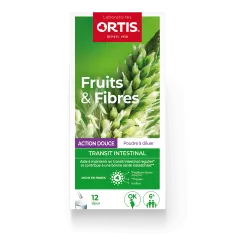 Fruits&Fibres Action Douce - Transit ralenti - Solution douce - Laboratoires ORTIS