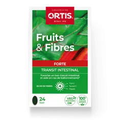 Fruits&Fibres Forte - Transit intestinal ralenti - Laboratoires ORTIS