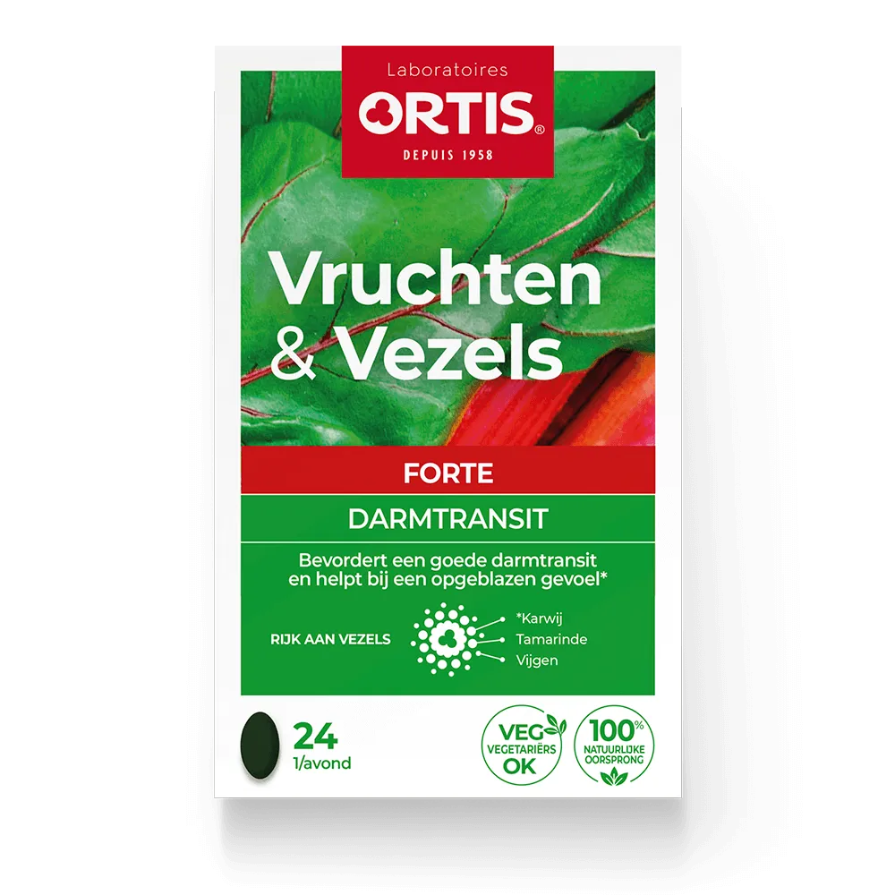 Vruchten&Vezels Forte - Vertraagde darmtransit - Laboratoires ORTIS