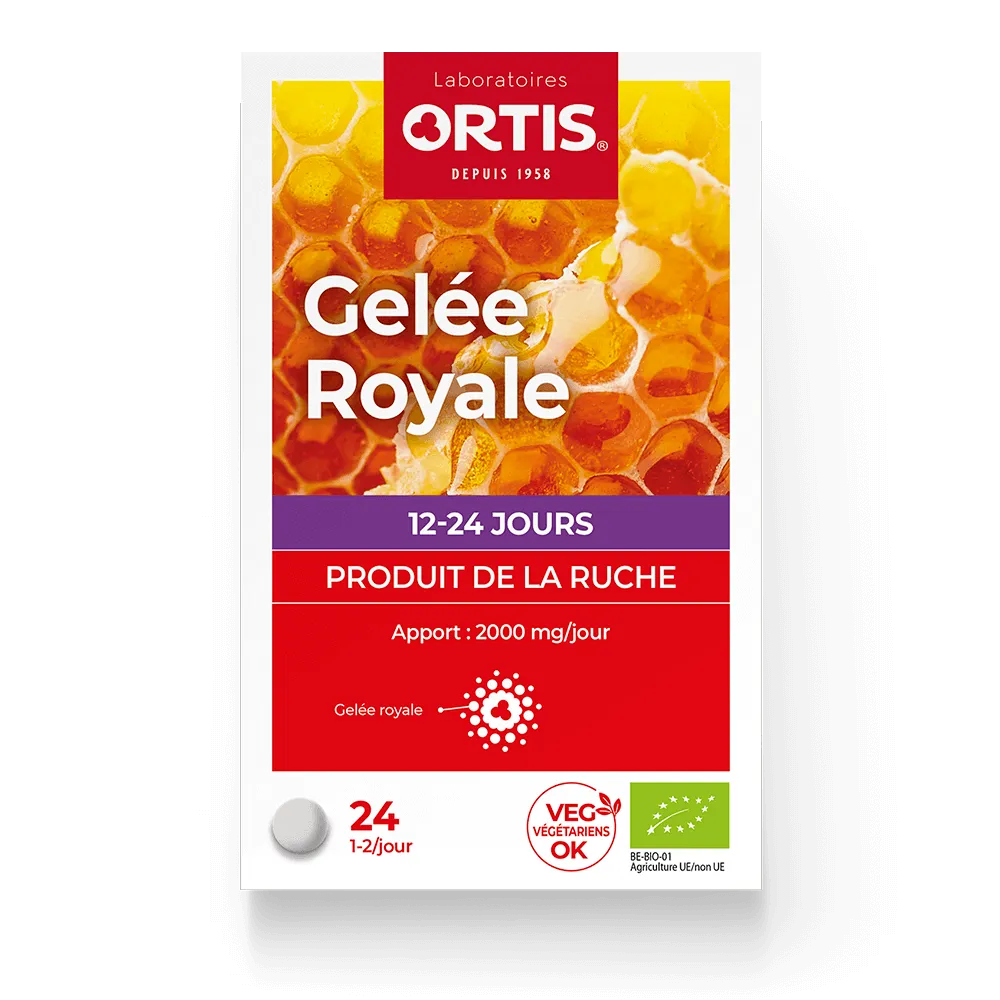 Gelée Royale - Produit de la ruche - Laboratoires ORTIS