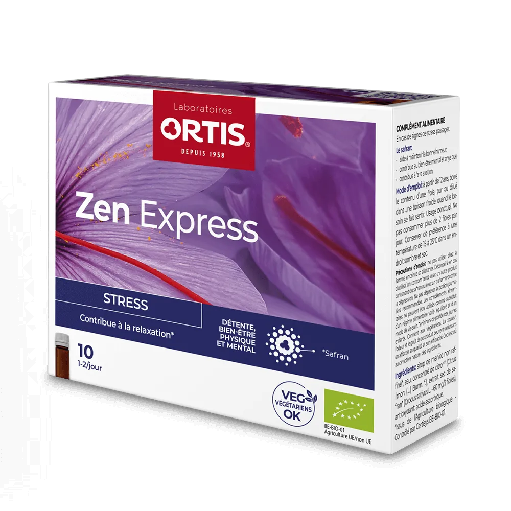 Zen Express - Stress - Laboratoires ORTIS