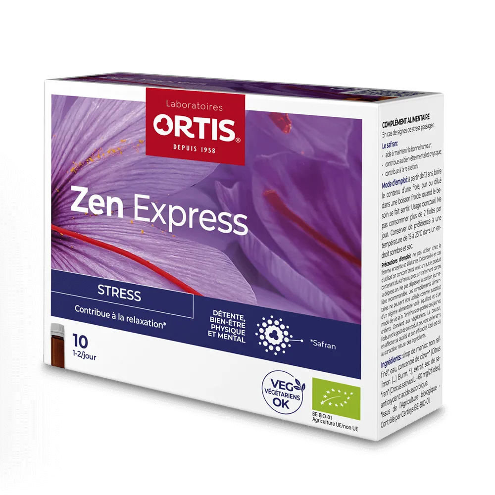 Zen Express - Stress - Laboratoires ORTIS