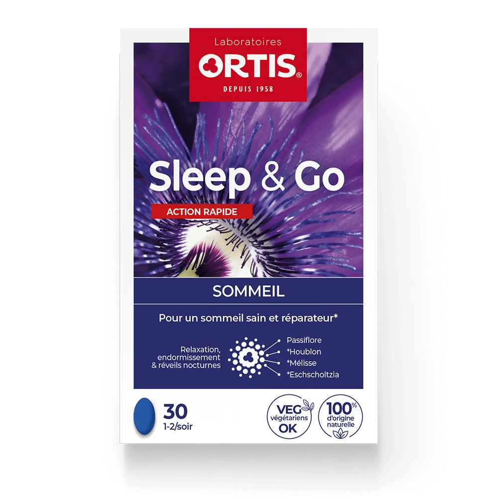 Sleep&Go - Sommeil - Laboratoires ORTIS