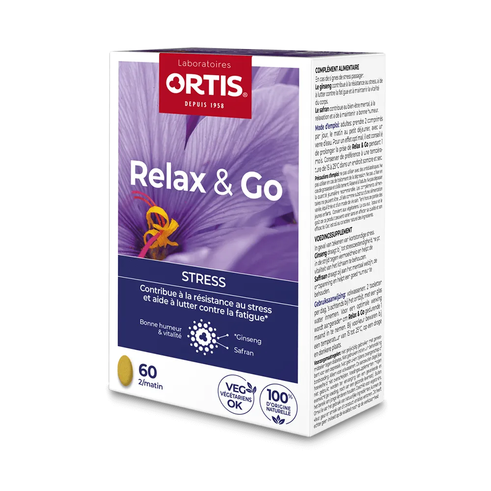 Relax&Go - Stress - Laboratoires ORTIS