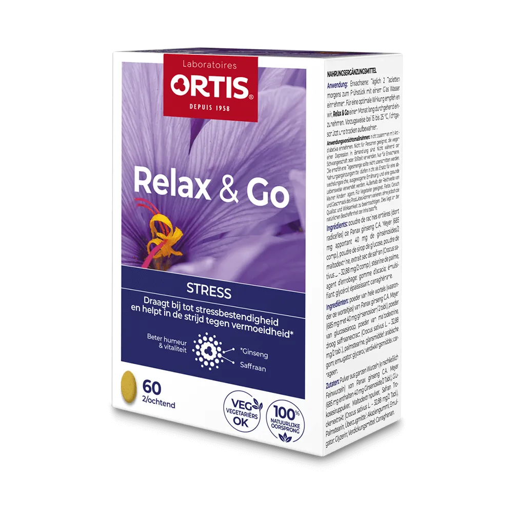 Relax&Go - Stress - Laboratoires ORTIS