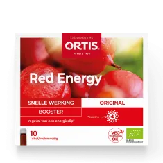 Red Energy met alcohol - vermoeidheid - Energie - Laboratoires ORTIS