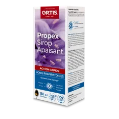 Propex Sirop apaisant - Maux d'hiver - Coup de froid - Laboratoires ORTIS