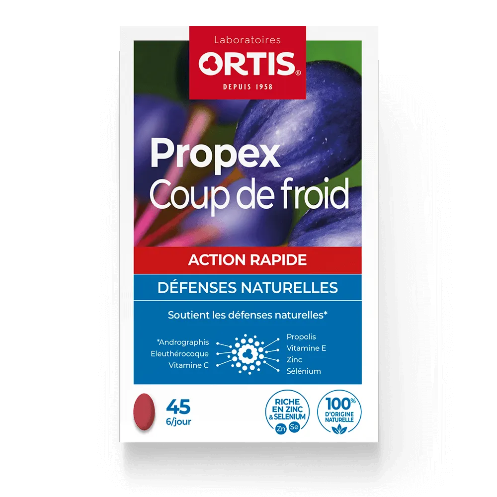 Propex Coup de Froid - Maux d'hiver - Coup de froid - Laboratoires ORTIS