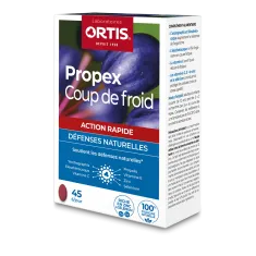 Propex Coup de Froid - Maux d'hiver - Coup de froid - Laboratoires ORTIS