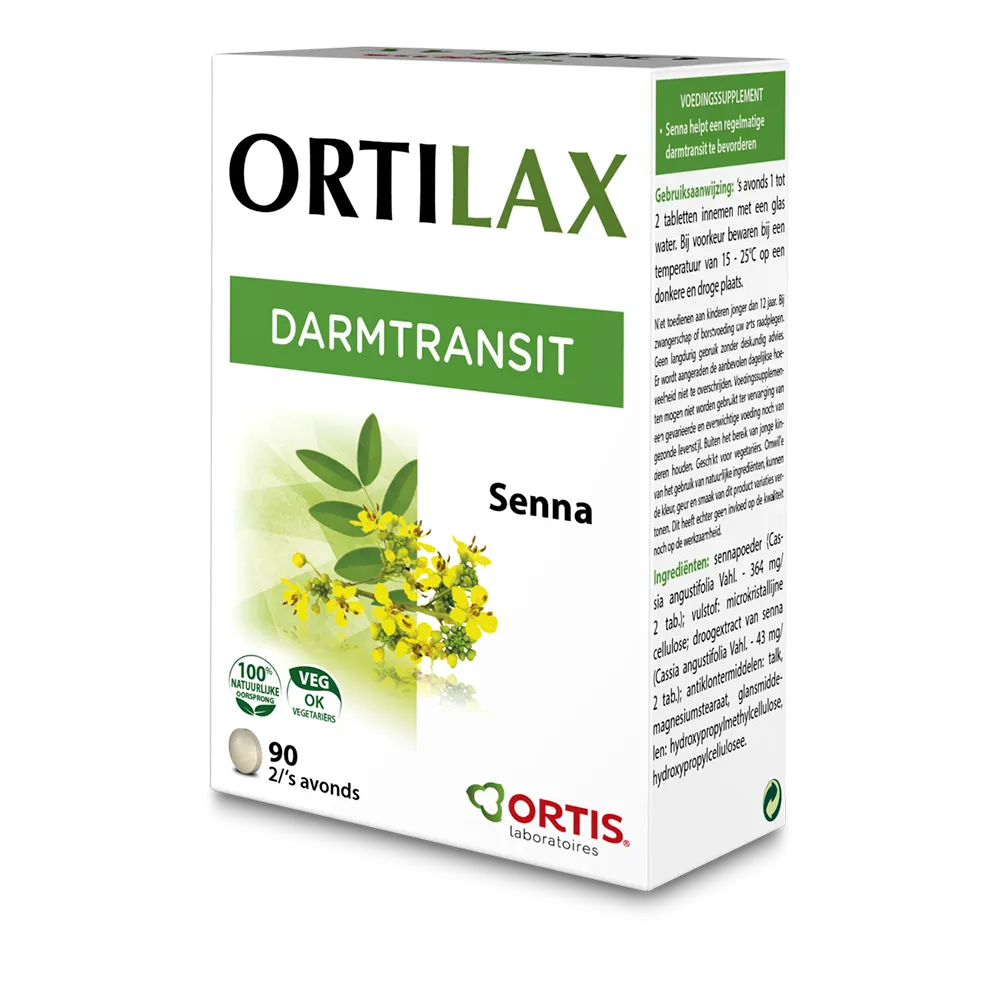 Ortilax - Darmtransit - Laboratoires ORTIS