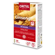 Ginseng tab. - Versterkend - Vitaliteit - Laboratoires ORTIS