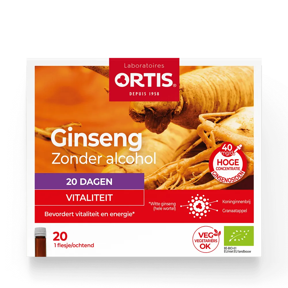 Ginseng flesje - Versterkend - Laboratoires ORTIS