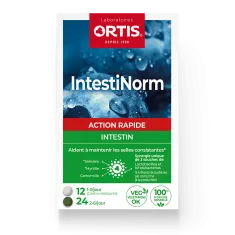 IntestiNorm - Transit intestinal trop rapide - Laboratoires ORTIS