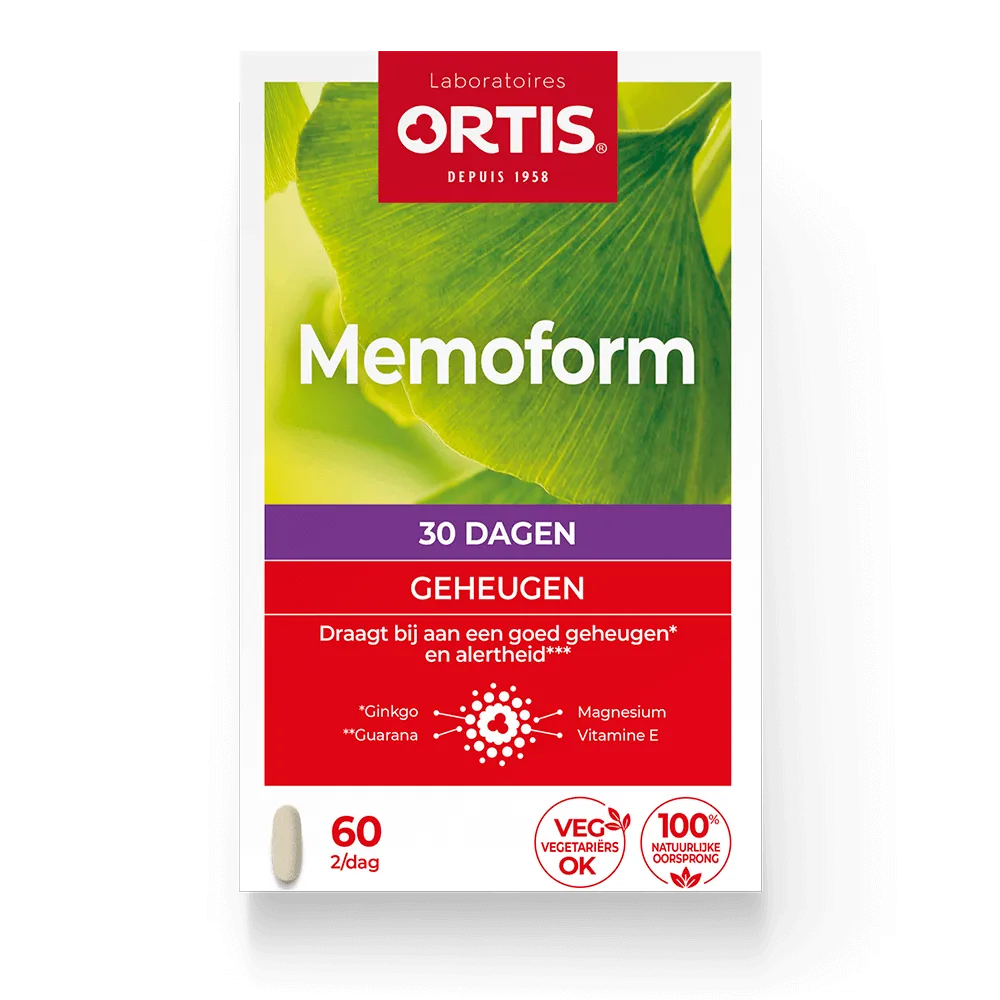 Memoform - geheugen - Concentratie - Laboratoires ORTIS