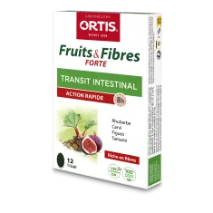 Fruits&Fibres Forte - Transit intestinal trop lent - Laboratoires ORTIS