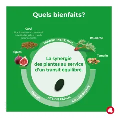 Fruits&Fibres Forte - Transit intestinal trop lent - Laboratoires ORTIS