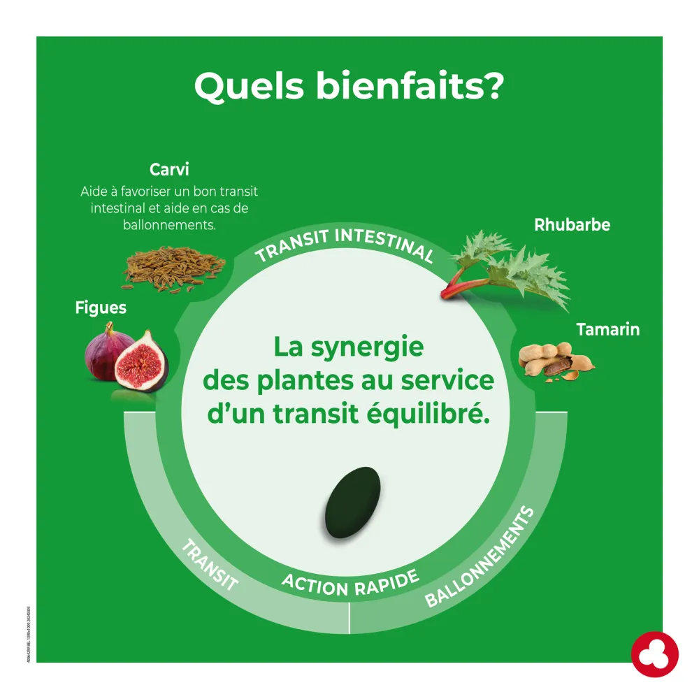 Fruits&Fibres Forte - Transit intestinal trop lent - Laboratoires ORTIS