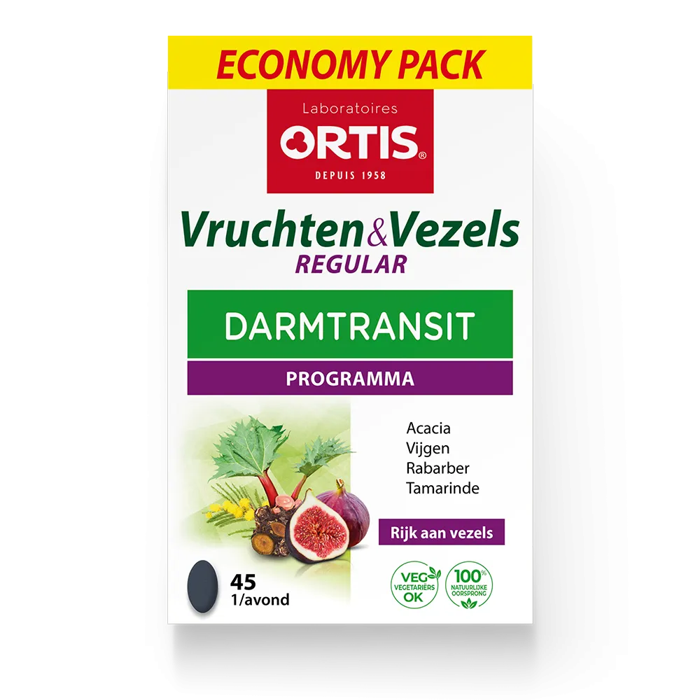 Vruchten&Vezels Regular Economy pack - Planten en Ingrediënten - Laboratoires ORTIS