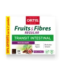 Fruits&Fibres Regular 50% offerts cubes - Transit intestinal trop lent - Laboratoires ORTIS