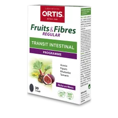 Fruits&Fibres Regular - Transit intestinal trop lent - Laboratoires ORTIS