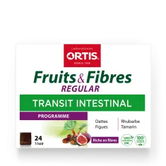 Fruits&Fibres Regular - Transit intestinal trop lent - Laboratoires ORTIS