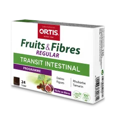 Fruits&Fibres Regular - Transit intestinal trop lent - Laboratoires ORTIS