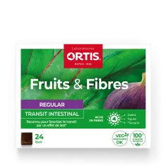 Fruits&Fibres Regular - Transit intestinal trop lent - Laboratoires ORTIS