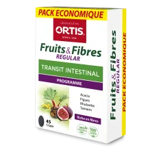 Fruits&Fibres Regular Ecopack - Transit intestinal trop lent - Laboratoires ORTIS