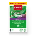 Fruits&Fibres Regular Ecopack - Transit intestinal trop lent - Laboratoires ORTIS