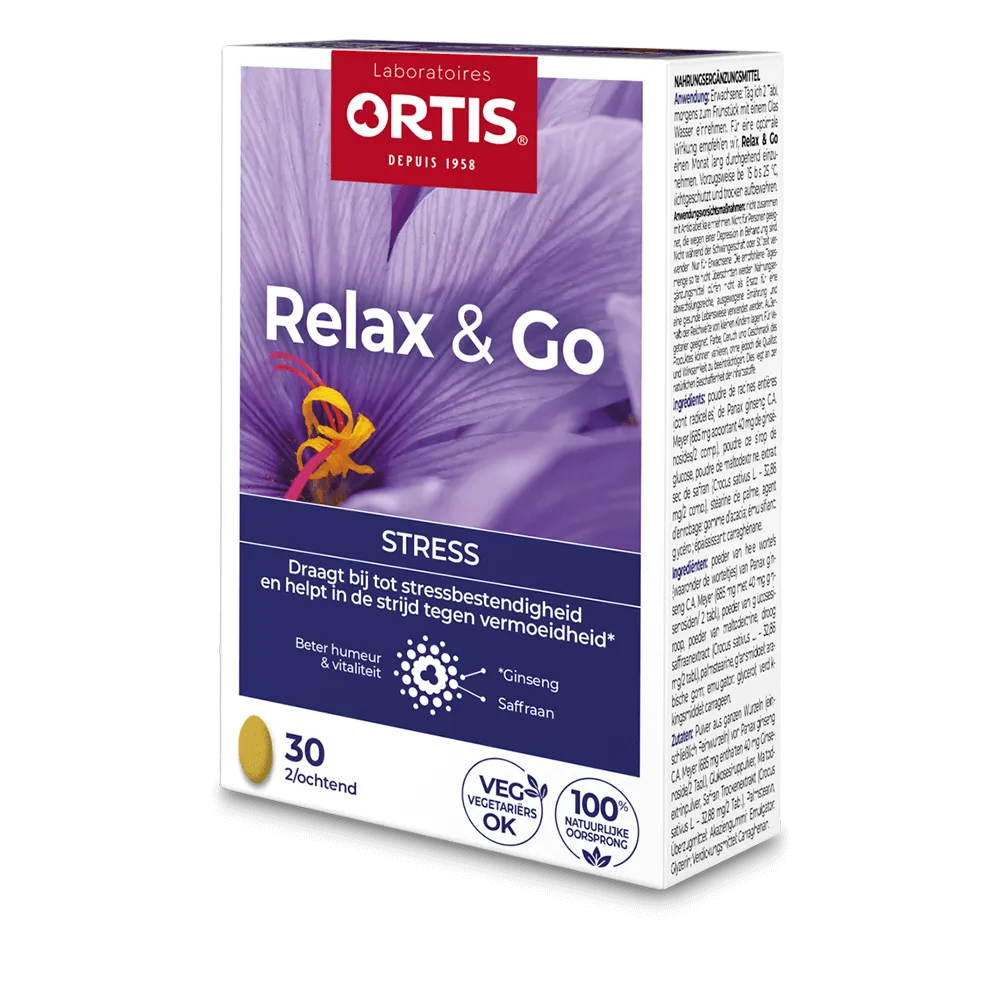 Relax&Go - Stress - Laboratoires ORTIS