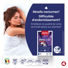 Sleep&Go - Sommeil - Laboratoires ORTIS