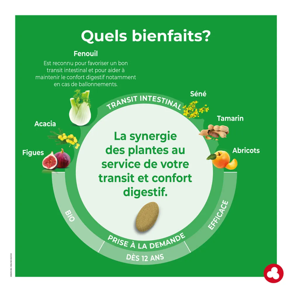 Bénétransit Ballonnement - Transit intestinal trop lent - Laboratoires ORTIS