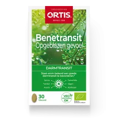 Benetransit Opgeblazen gevoel - Darmtransit te langzaam - Laboratoires ORTIS