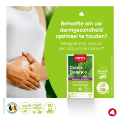 Colon Balance - Colon en opgeblazen gevoel - Laboratoires ORTIS