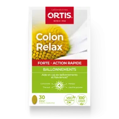 Colon Relax Forte - Ballonnement - Gaz intestinaux - Laboratoires ORTIS