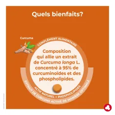 Curcuma - Complément alimentaire - Laboratoires ORTIS