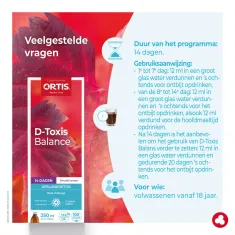 D-Toxis Balance - Afslanken - Laboratoires ORTIS