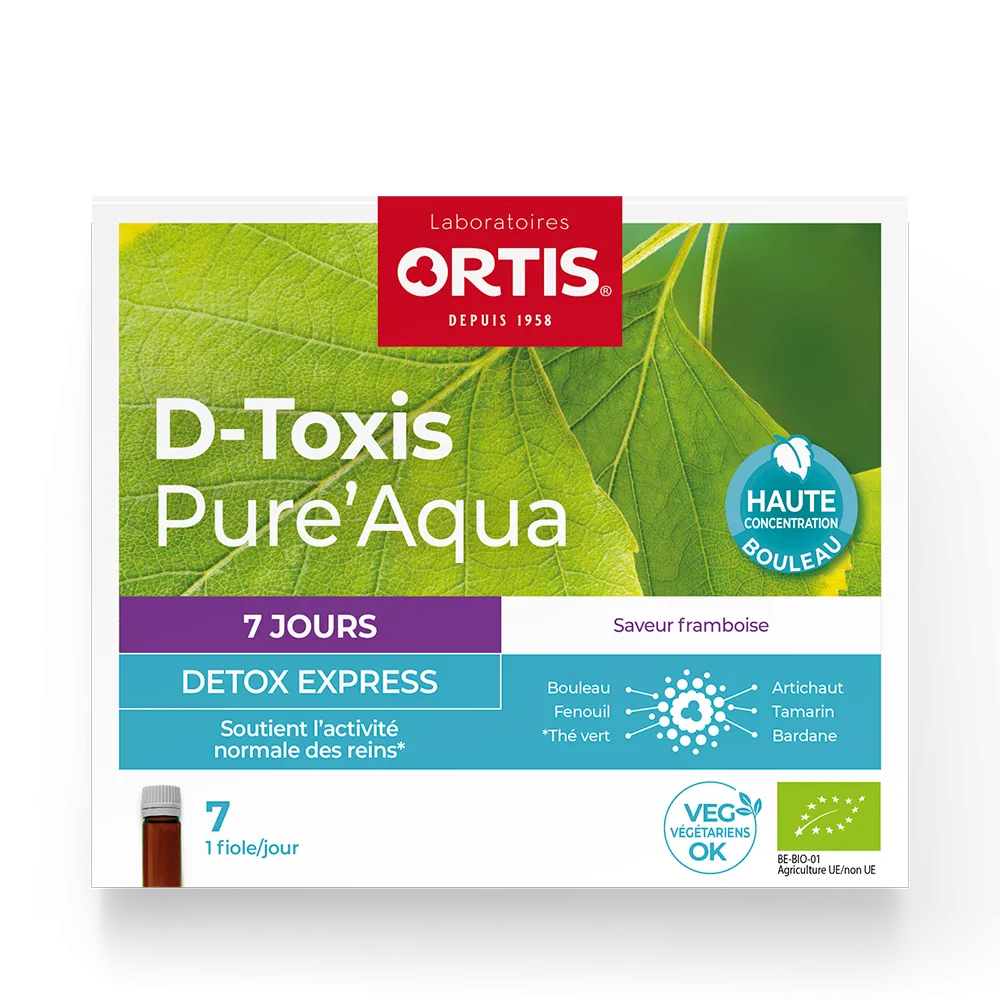 D-Toxis Pure'Aqua - Détox - Laboratoires ORTIS