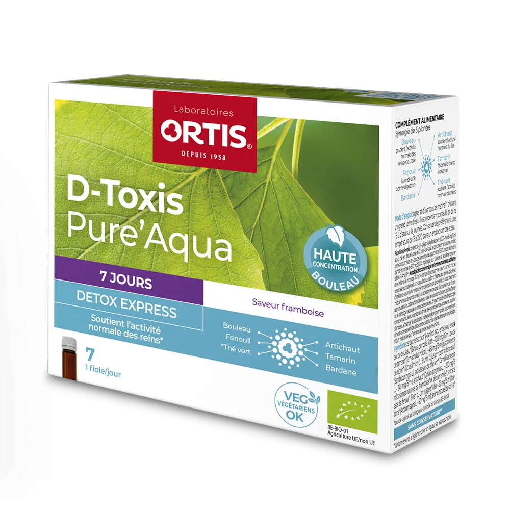 D-Toxis Pure'Aqua - Détox - Laboratoires ORTIS