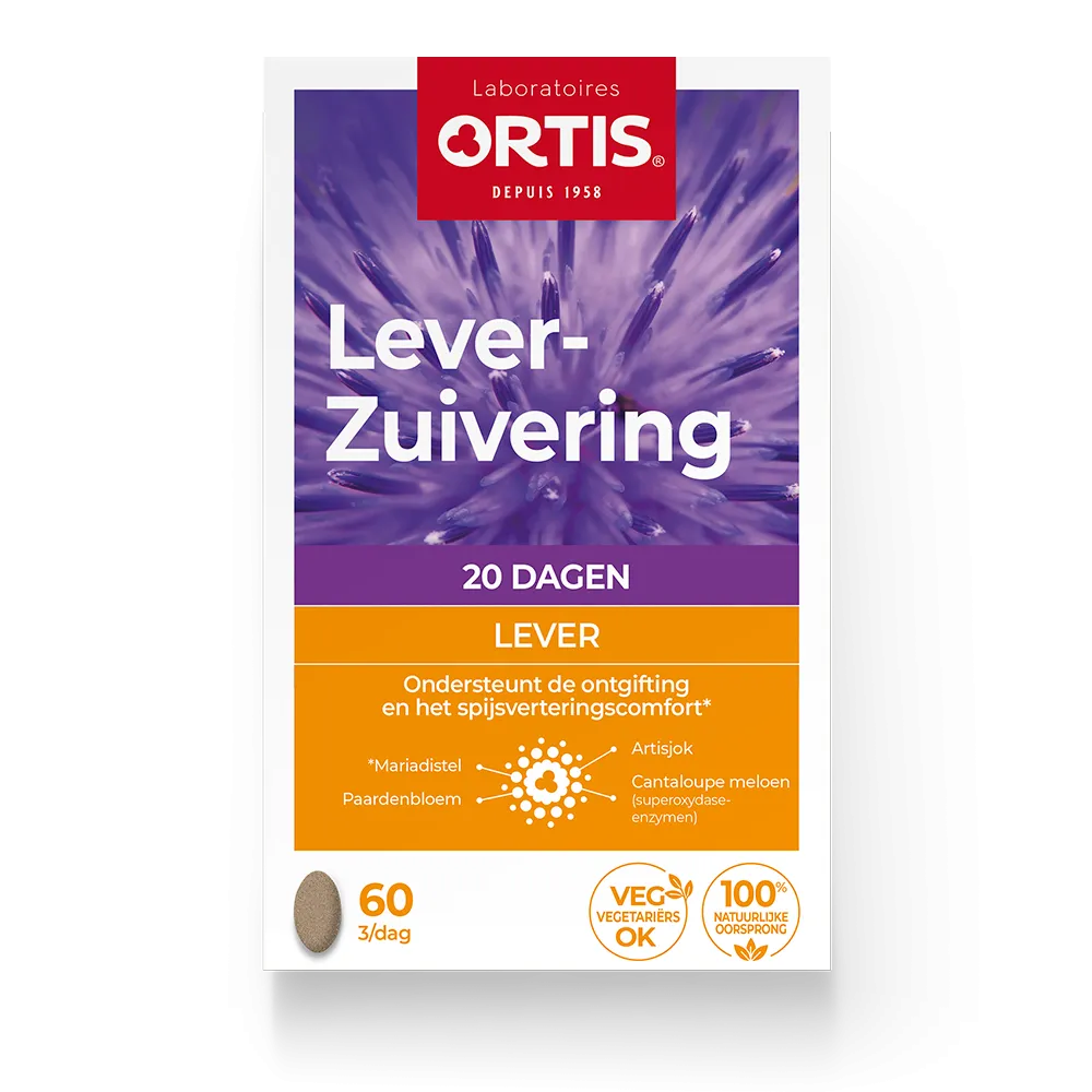 Lever-Zuivering - Overbelaste lever - Laboratoires ORTIS