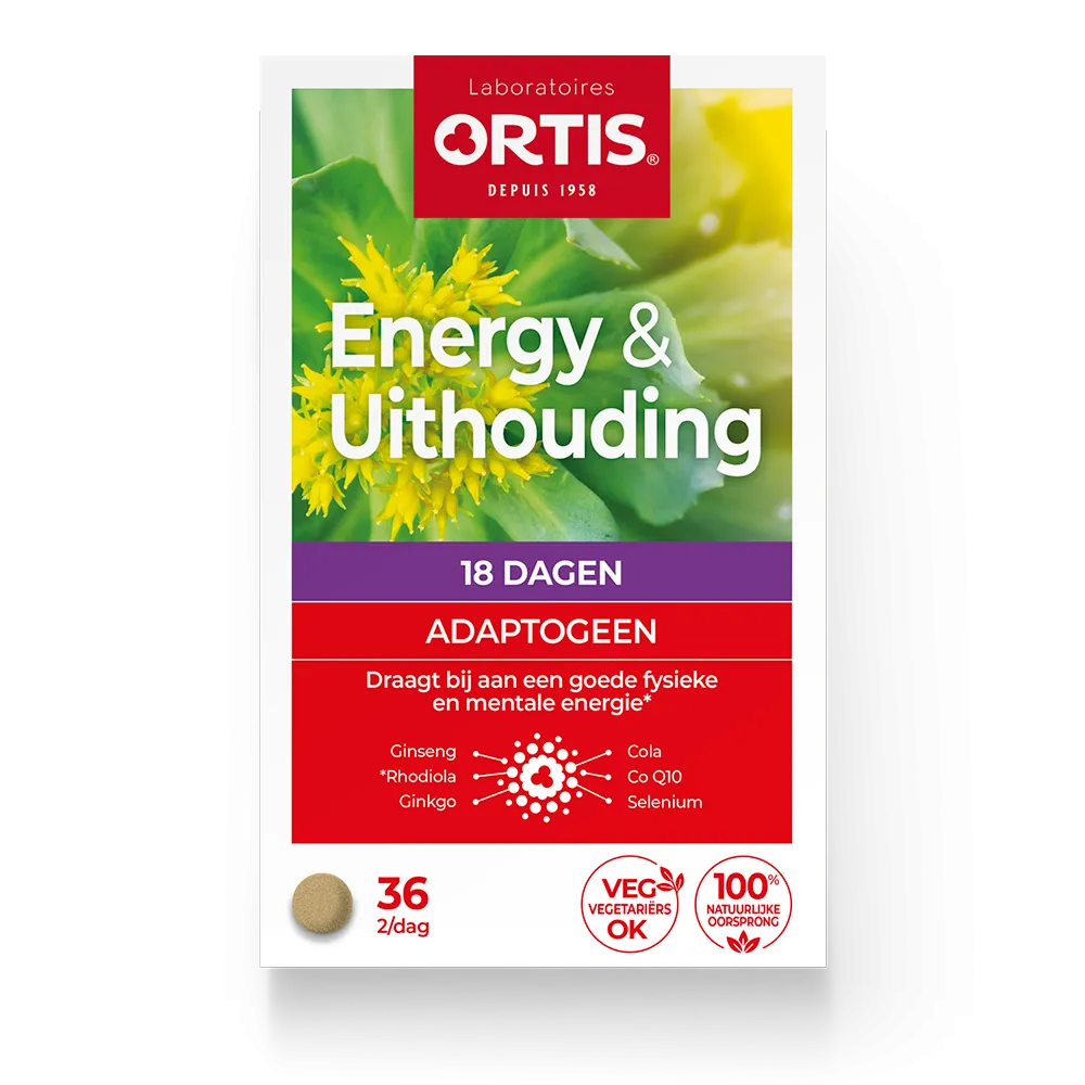 Energy&Uithouding - Vermoeidheid - Energie - Laboratoires ORTIS