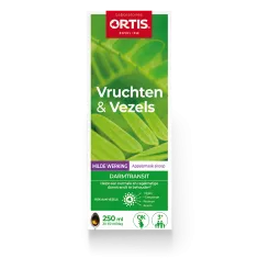 Vruchten&Vezels Milde Werking - Vertraagde darmtransit - Milde oplossing - Laboratoires ORTIS