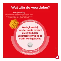 Koninginnenbrij - Bijenkorfproducten - Laboratoires ORTIS