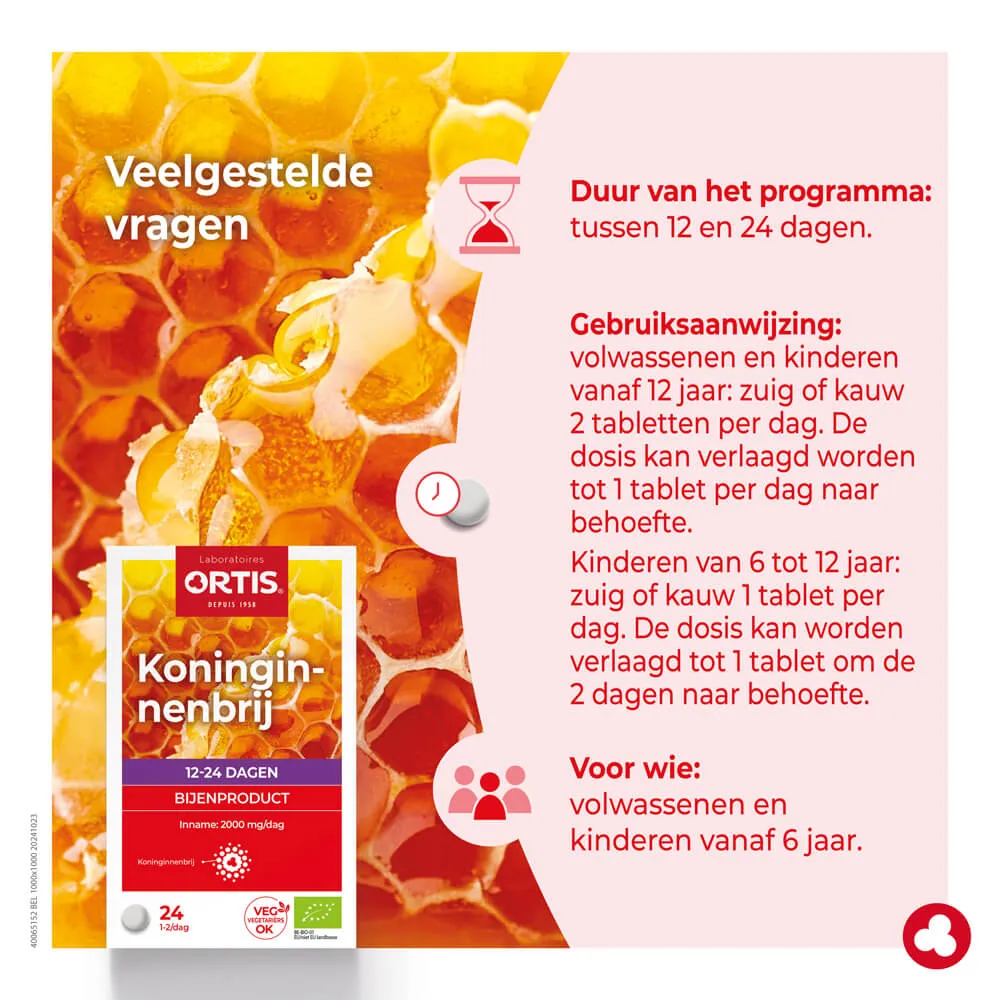 Koninginnenbrij - Bijenkorfproducten - Laboratoires ORTIS