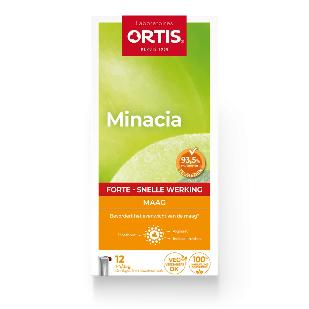 Minacia Forte - Gevoelens van zuurgraad - Laboratoires ORTIS